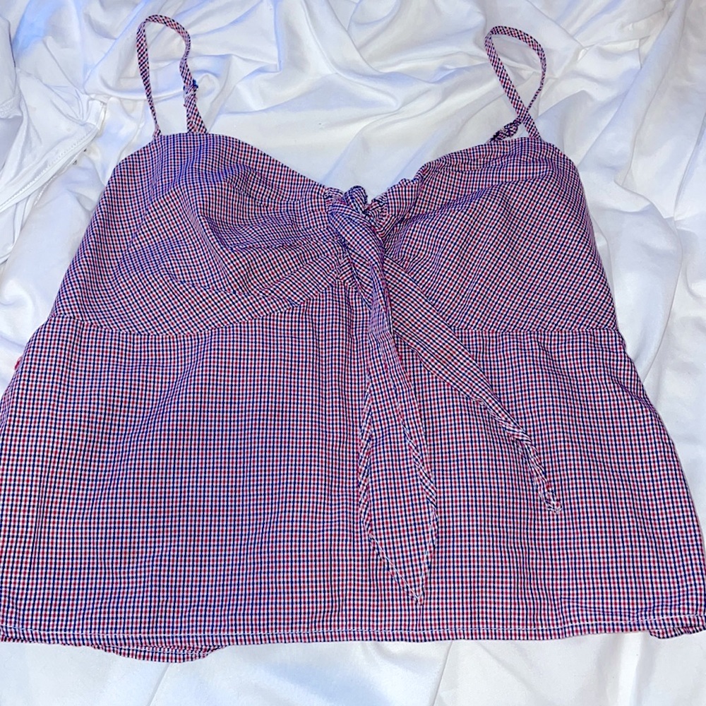 Brandy Melville Plaid John Galt Camisole
